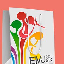 EMUsik 2016 Ein Projekt aus dem Bereich Br, ing und Identität, Design und Grafikdesign von Tintácora Estudio Creativo - 19.08.2015