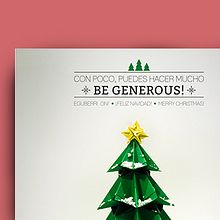DEUSTO BUSINESS SCHOOL – Postal de Navidad Ein Projekt aus dem Bereich Design, Grafikdesign und Fotografie von Tintácora Estudio Creativo - 19.08.2015