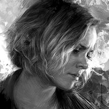 True Detective II. Fine Arts, Film, Video, TV, Traditional illustration, and Painting project by Adrià Llarch - 08.19.2015