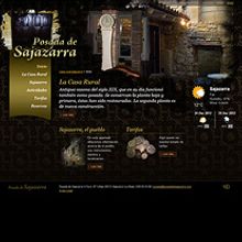posadadesajazarra.com. Web Design, Web Development, Design & Interactive Design project by Eloy Ortega Gatón - 08.22.2015