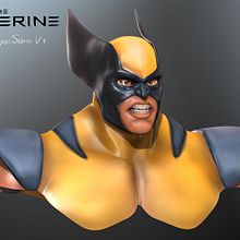 Proyecto Final del curso Modelado de personajes en 3D - Wolverine. Un proyecto de 3D de Bryan Vivas - 22.08.2015