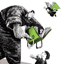 Ilustración editorial. Fine Arts, Design, and Traditional illustration project by Victor Sanjinez Garcia - 08.23.2015
