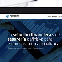 nerisglobal.com. Web Design, Web Development, Design & Interactive Design project by Eloy Ortega Gatón - 08.23.2015