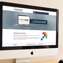 ivnosys.com. Web Development, Design, Interactive Design, and Web Design project by Eloy Ortega Gatón - 08.23.2015