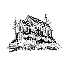 El Refugio  (Halloween 2015). Un proyecto de Diseño gráfico, Escenografía, Eventos e Ilustración tradicional de Cuadrado Creativo - 23.08.2015