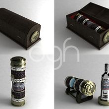 Piezas y decoración para marca de bebida . 3D, Pencitraan Merek, Identitas, Desain, Pembuatan Furnitur, Desain Interior, Pengemasan, Dan Desain Produk proyek oleh Oscar García Hernández - 05.18.2010
