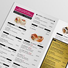 FLYER - Sushi Unlimited (Palma de Mallorca). Un proyecto de Diseño gráfico de Alejandra Martínez Vicaría - 23.08.2015