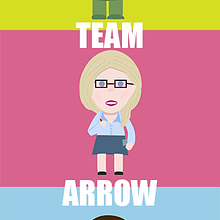 Team Arrow. Un proyecto de Diseño, Diseño de personajes e Ilustración tradicional de lauravazquez - 24.08.2015