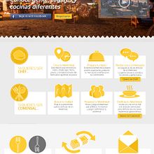 Landing Page Meetmeals. Graphic Design, Web Design, and UX / UI project by Mani Sahuquillo - 07.19.2013
