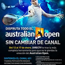 DIRECTV AUSTRALIAN OPEN. Design gráfico, e Publicidade projeto de Victor Gutierrez - 25.08.2015