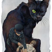 Edgar Alan Poe Tales. Traditional illustration project by Pol Serra - 08.25.2015
