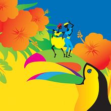Tez Tour Caribbe. Graphic Design, Traditional illustration, and Marketing project by Ingrida Vilkas - 11.19.2014