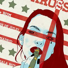 Cartel Redd Kross. Een project van  Ontwerp, Traditionele illustratie y  Muziek van Oscar Giménez - 27.08.2015
