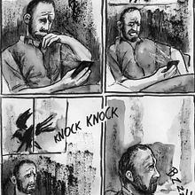 Mi Proyecto del curso El cómic es otra historia : Nevermore. Comic project by Joan Priego Garcia - 06.28.2017