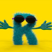 R 3D Toy. 3D, Graphic Design, T, and pograph project by Rebeca G. A - 08.29.2015