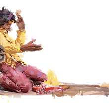 Jimmy Hendrix. Traditional illustration project by Kike Lucas Abreu - 08.30.2015