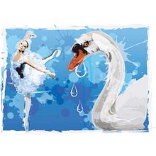 Maya Plisetskaya. Traditional illustration project by Kike Lucas Abreu - 08.30.2015