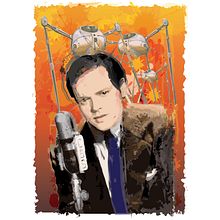 Orson Welles. Traditional illustration project by Kike Lucas Abreu - 08.30.2015