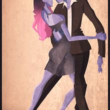 Tango. Traditional illustration project by Salvador Laserna Pla - 04.01.2015
