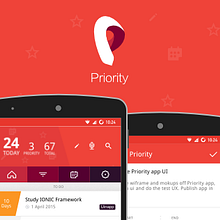 Priority APP. Interactive Design, and UX / UI project by Jokin Lopez - 09.01.2015