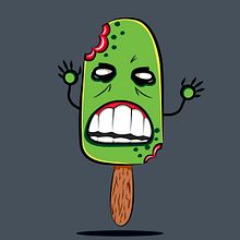 Zombie Ice Cream. Un proyecto de Cómic, Diseño, Diseño de personajes, Diseño gráfico e Ilustración tradicional de Lourdes casas muñoz - 01.09.2015