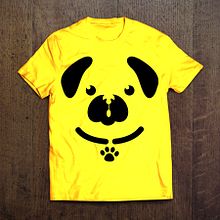 Dog shirt Design 2. Un proyecto de Diseño, Diseño de producto y Diseño gráfico de Lourdes casas muñoz - 01.09.2015