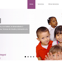 Gabinete Pedagógico Almudena Estévez (Wordpress). Web Design project by Proyecto Digital - 07.02.2015