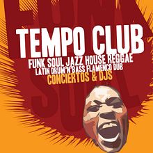 Cartel | Tempo Club. Art Direction project by Demian Abrayas - 09.03.2015