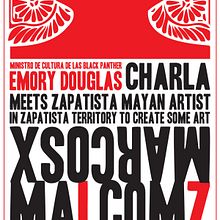 Cartel | Meets Zapatistan Mayan Artist . Art Direction project by Demian Abrayas - 09.03.2015