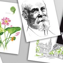 Ilustraciones. Un progetto di Design e Illustrazione tradizionale di base12 - 03.09.2015