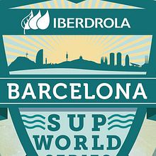 Iberdrola Barcelona SUP World Series. Un proyecto de Dirección de arte, Diseño y Diseño gráfico de Acorn - Diseño y Web - 03.09.2015