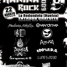 Diseño de cartel y logotipo para festival Kanina Rock. Un projet de Design graphique de Fco Javier Morón Vázquez - 03.08.2010