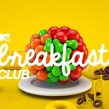 MTV Breakfast club. 3D, Animation, Br, ing, Identit, Art Direction, Design, and Motion Graphics project by Andreé Chujutally Mejía - 09.05.2015