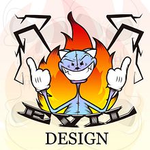 EVIL DESIGN. Graphic Design project by JUAN GRAJALES - 09.05.2015