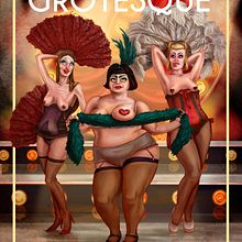 Burlesque Grotesque. Fine Arts, Character Design, Graphic Design, Traditional illustration, and Painting project by Juan Jesús Martínez - 09.06.2015