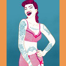 Pin Up . Seni Rupa & Ilustrasi tradisional proyek oleh Carlos Navarro Blasco - 09.06.2015