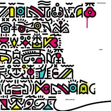 Offf Unmasked. Un proyecto de Ilustración tradicional y Tipografía de Marta Cerdà Alimbau - 07.09.2015