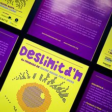 DESLIMITA'M VII. Br, ing, Identit, Graphic Design, and Art Direction project by Jessica Jacob - 09.07.2015