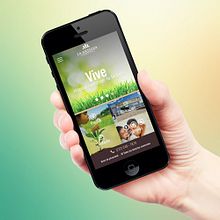 La Antigua Cementera mobile website. Desenvolvimento Web, Web Design, e UX / UI projeto de Edgar Chavez - 07.09.2015