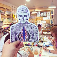 Merchandising para El Dios de los Tres . Br, ing, Identit, Design, Product Design, and Traditional illustration project by Javier Navarro Romero - 09.10.2015