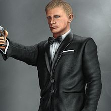 James Bond. 007. 3D.. Un progetto di Character design di MARC MONS - 10.09.2015