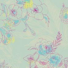 Estampado Botánico. Design, Costume Design, and Traditional illustration project by Laura Gómez - 09.10.2015