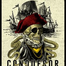Mi Proyecto del curso Cartelismo ilustrado • "CONQUEROR OF SOULS". Un proyecto de Diseño gráfico e Ilustración tradicional de Edward Campbell - 10.09.2015
