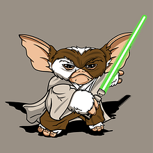 Master Mogwai. Traditional illustration project by Said Peña Amezcua - 09.13.2015