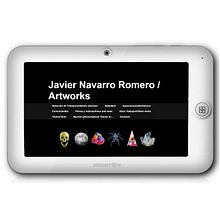 Página web Javier Navarro  Romero . Design, and Web Design project by Javier Navarro Romero - 09.13.2015