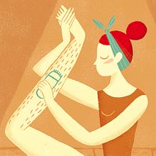 Depilando. Un proyecto de Ilustración tradicional de Romina Martí - 14.09.2015