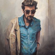 Pedro. Fine Arts, and Painting project by Guillermo Luceño Méndez - 09.14.2015