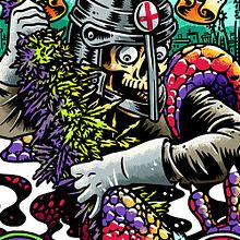 Ripper Seeds & Mahatma Private Party. Traditional illustration project by Joel Abad - 09.14.2015