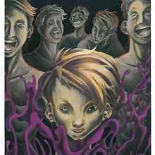 Antisocial . Un proyecto de Ilustración tradicional y Pintura de Marc Lopez Plaza - 14.09.2015
