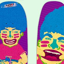 Cooking your way – Longboard (Vancouver, Canadá). Traditional illustration project by Nazaret - 10.06.2015